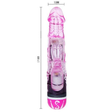 Vibratore Coniglio Viola con 10 Velocità di Vibrazione e Stimolazione Intensa